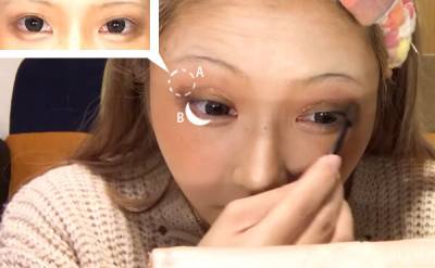 親眼見證「整形級眼妝」的製作過程！學會「這3點神技巧」讓你的眼睛無限放大！ 雙眼皮層 超重要啦～