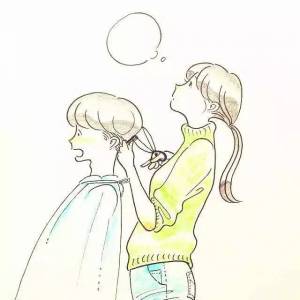 日本插畫美少女：戀愛中的這些小動作，最能撩撥人心