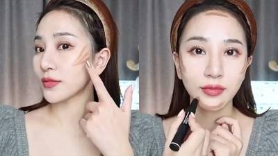 彩妝師「八點定位法」看臉型！不同臉型修容 打亮技巧手把手教學，肉餅臉也變鵝蛋臉