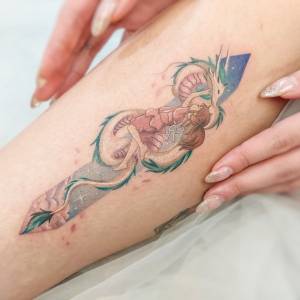 台北信義區RE.Tattoo studio，結合塔羅占卜的台北東區刺青，韓式刷點 書法刺青 日式 歐美 傳統刺青，台北客製化刺青設計專門店