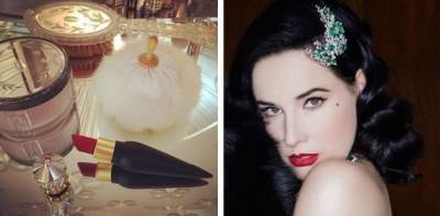 性感舞孃Dita Von Teese蒂塔梵提絲，完美復古紅唇的秘密